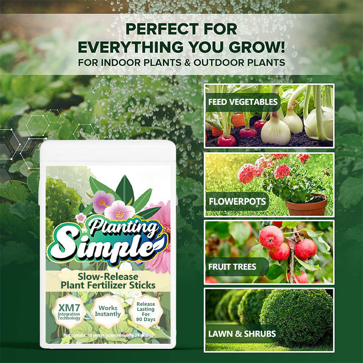 Nurbini® Slow-Release Plant Fertilizer Sticks
