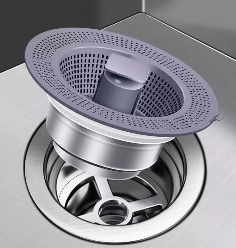 Dobshow® 3 in 1 Kitchen Sink Drain Strainer