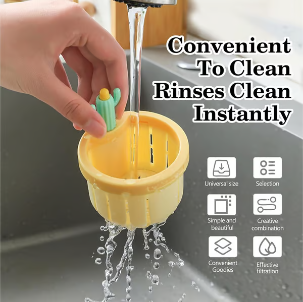 🌵2025 NEW🌵 AEXZR® Cactus Kitchen Sink Drain Strainer PRO