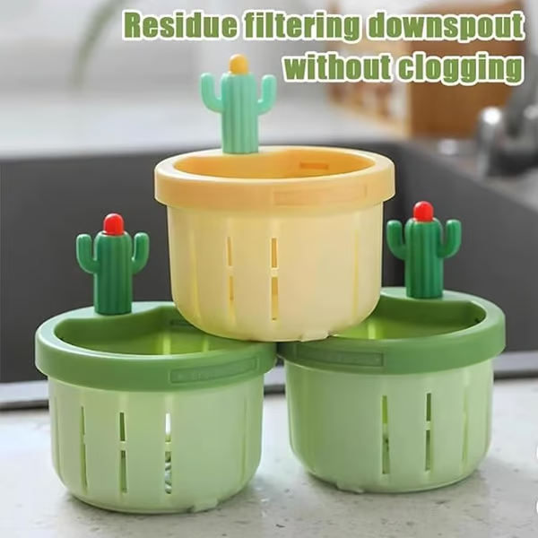 🌵2025 NEW🌵 AEXZR® Cactus Kitchen Sink Drain Strainer PRO