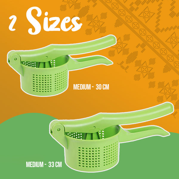 Effortless One-Press Cooking Strainer