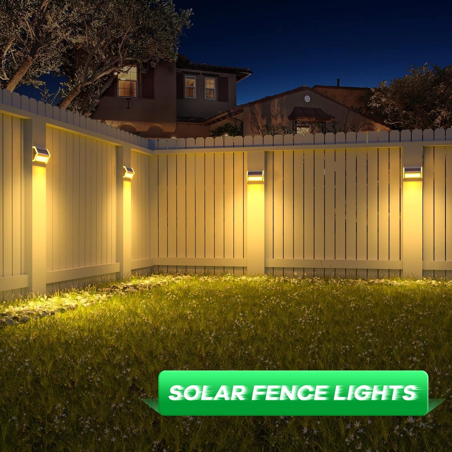 Solar Lights Outdoor for Deck