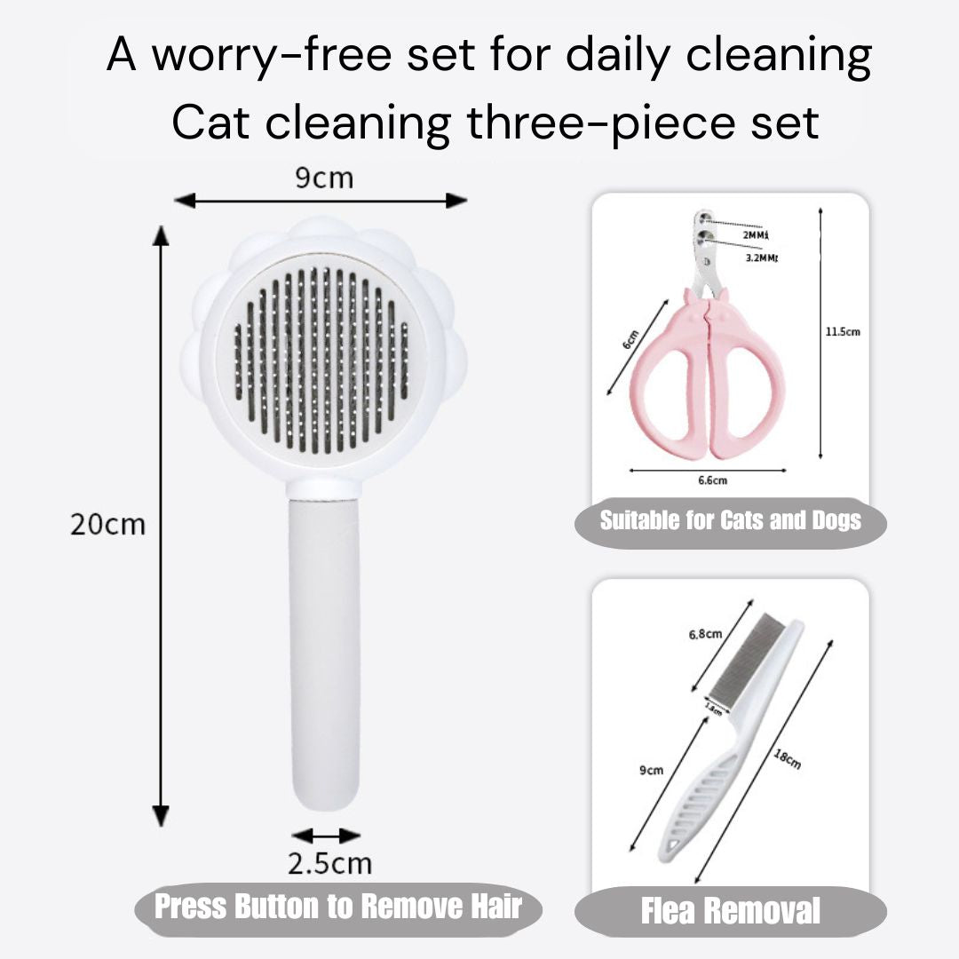 Nurbini® Pet Hair Cleaner Brush Set