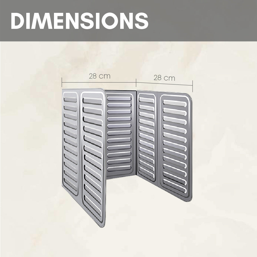 NOWORDUP® Heat-Resistant Oil Splash Guard