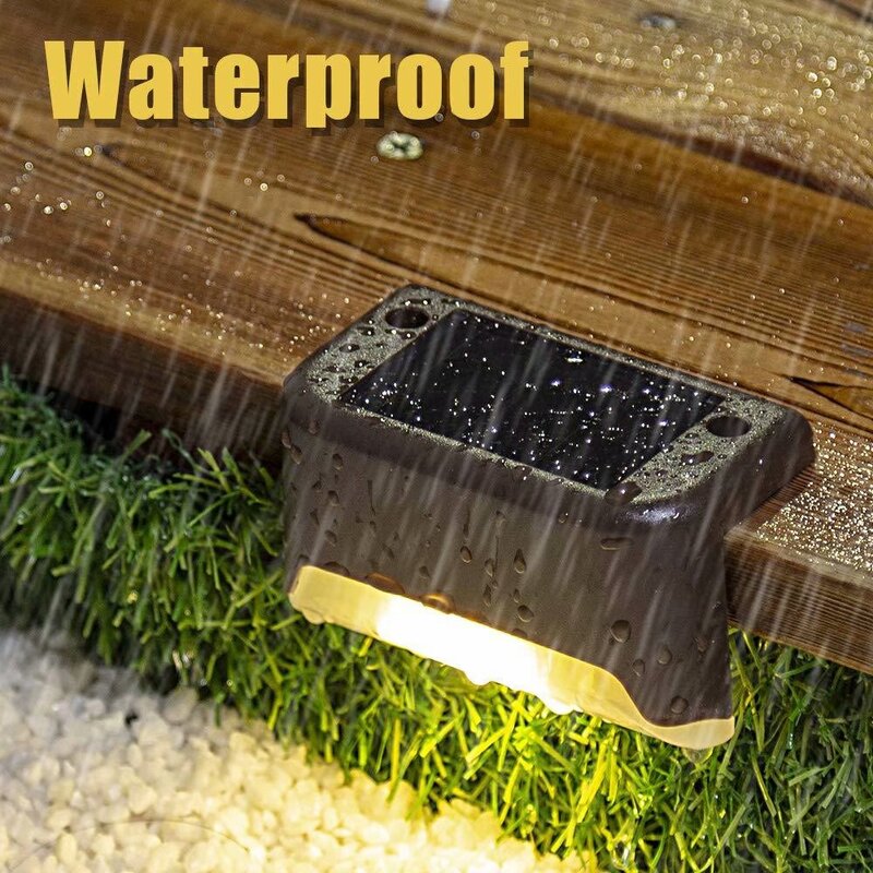 Steps Ultra Solar Lights, Outdoor, Waterproof, Led illumination distance 3x upgrade