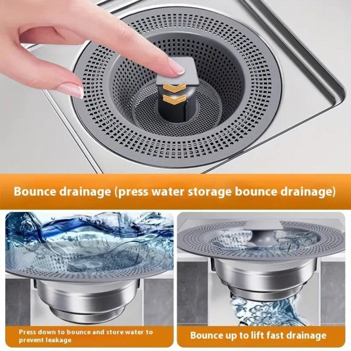 Dobshow® 3 in 1 Kitchen Sink Drain Strainer