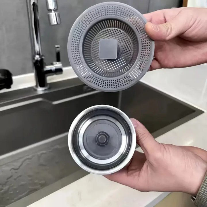 Dobshow® 3 in 1 Kitchen Sink Drain Strainer