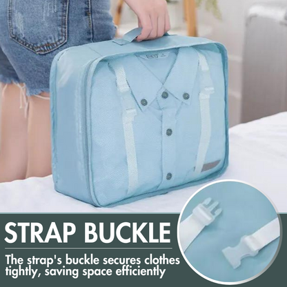 Dobshow® 7-Pieces Waterproof Travel Organizer Packing Set ✈️🧳