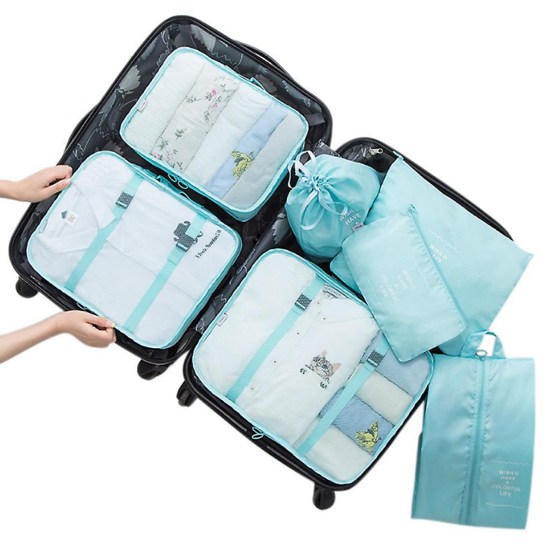 Dobshow® 7-Pieces Waterproof Travel Organizer Packing Set ✈️🧳