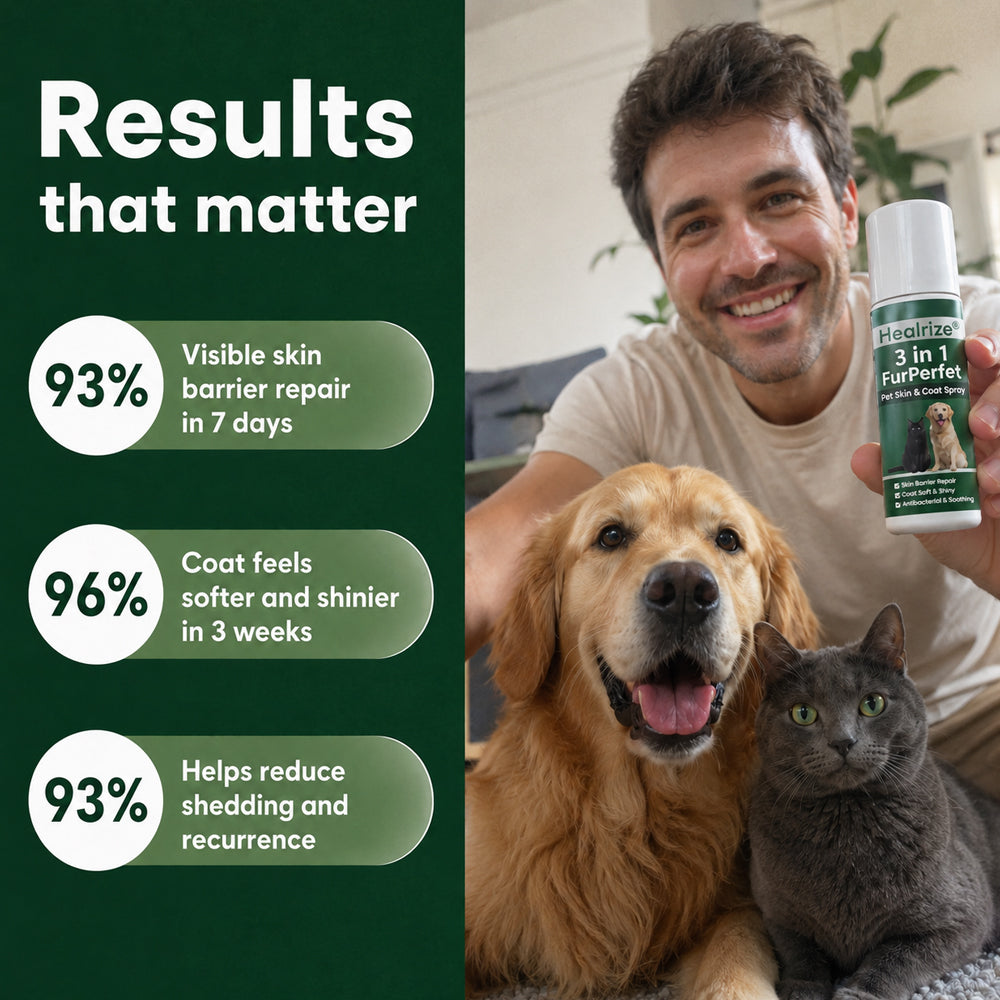 🔥Healrize® 3 in 1 FurPerfect Skin Rescue Pet Spray