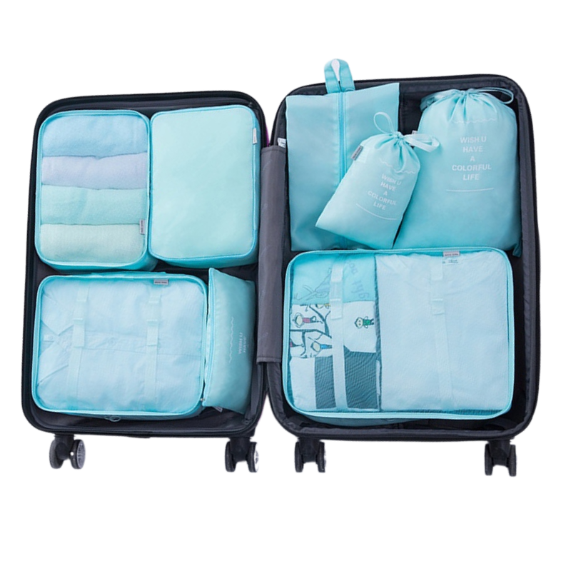 Dobshow® 7-Pieces Waterproof Travel Organizer Packing Set ✈️🧳