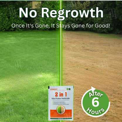 🔥Hot Sale- 70%OFF End in 10 Mins🌿 | Cvreoz® 2 in 1 Max Power Herbicide
