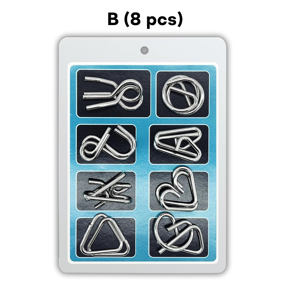 Dobshow® 3D Metal Challenge Puzzle Toy