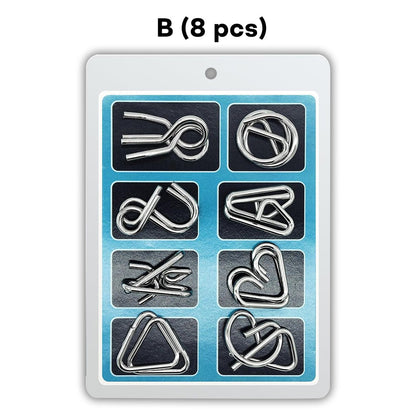 Dobshow® 3D Metal Challenge Puzzle Toy