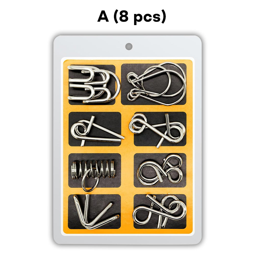 Dobshow® 3D Metal Challenge Puzzle Toy