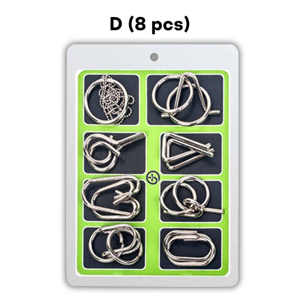 Dobshow® 3D Metal Challenge Puzzle Toy