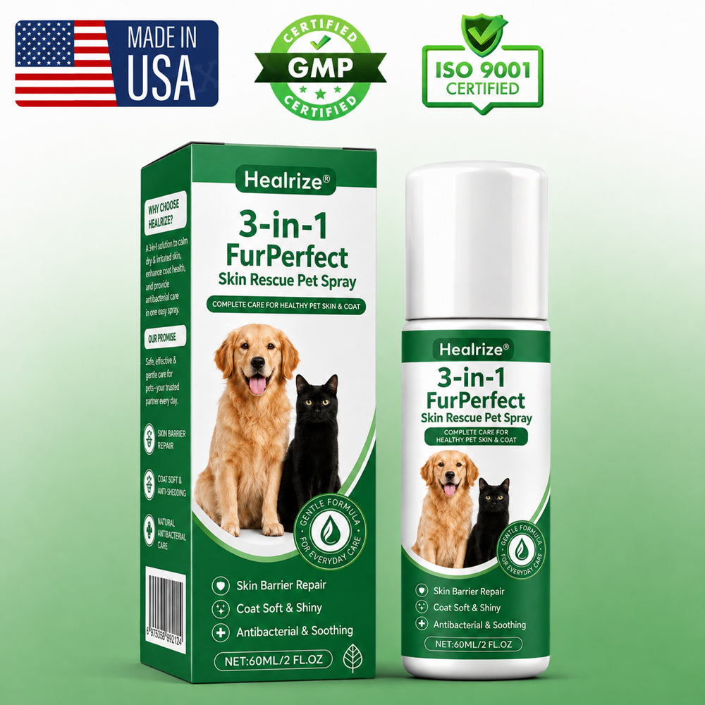 🔥Healrize® 3 in 1 FurPerfect Skin Rescue Pet Spray