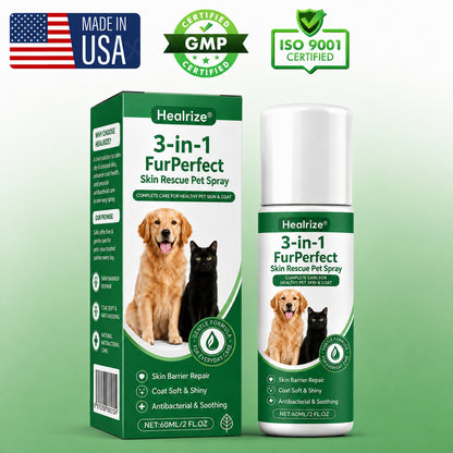 🔥Healrize® 3 in 1 FurPerfect Skin Rescue Pet Spray