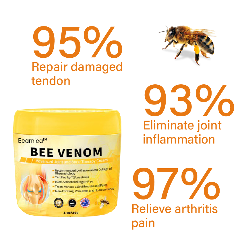 🐝🐝Bearnica™ Bee Venom Advanced Joint &Bone Therapy Cream