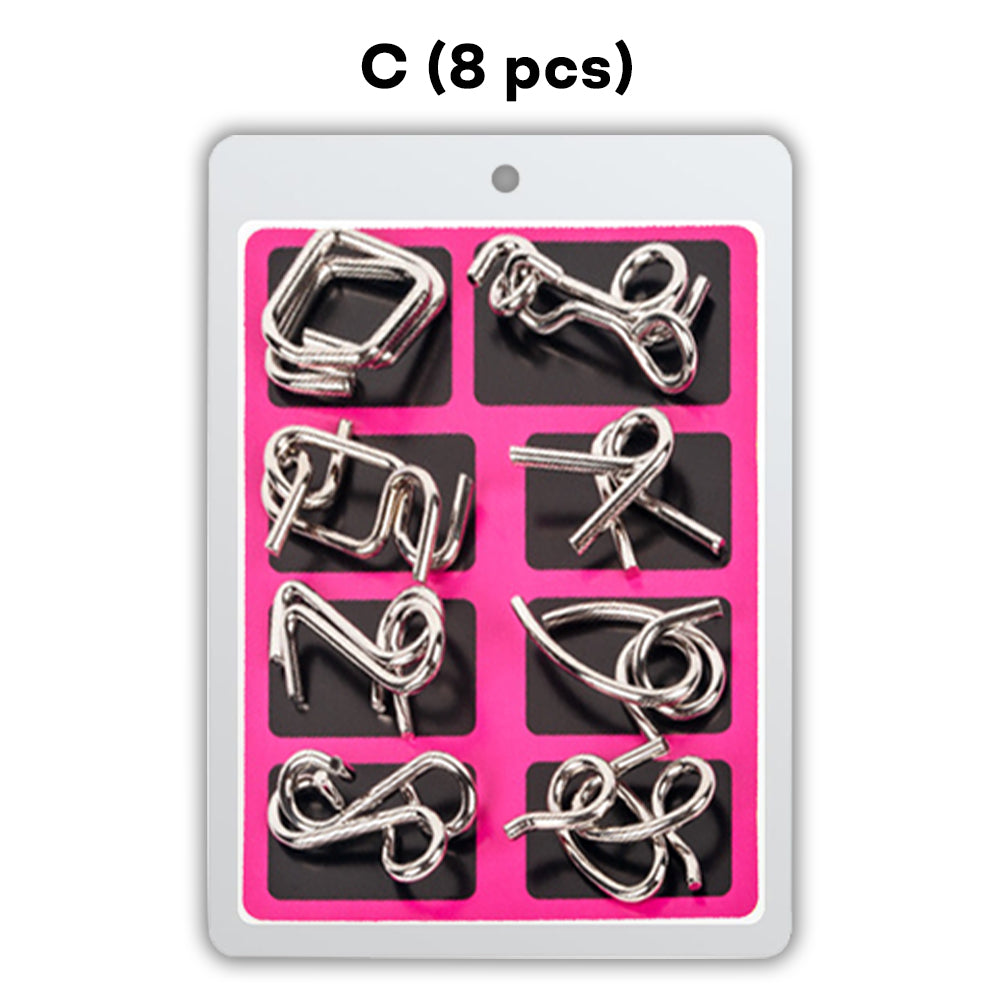 Dobshow® 3D Metal Challenge Puzzle Toy
