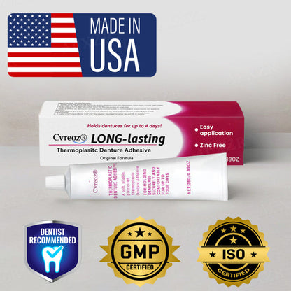 Cvreoz® Thermoplastic Denture Adhesive