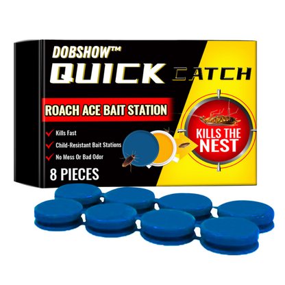 NOWORDUP® QuikCatch Killer RoachAce Bait Station