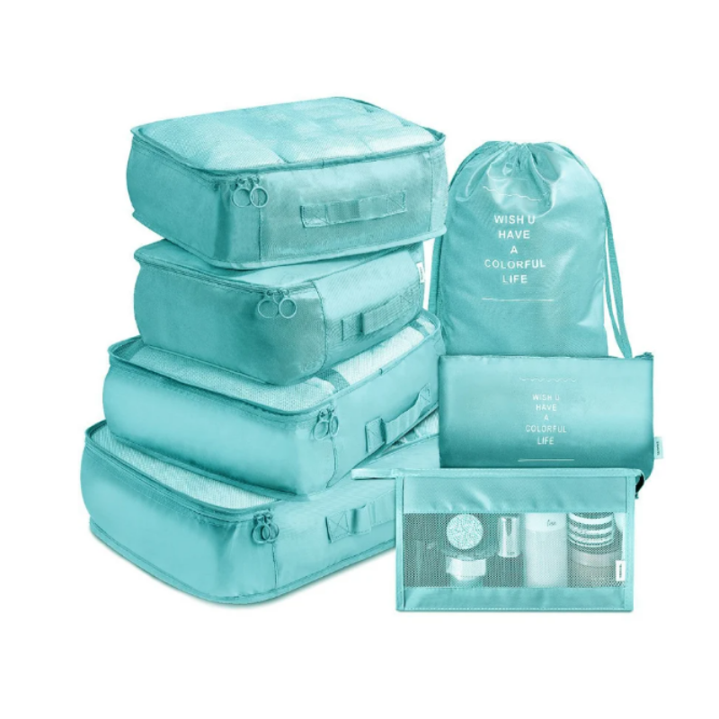 Dobshow® 7-Pieces Waterproof Travel Organizer Packing Set ✈️🧳