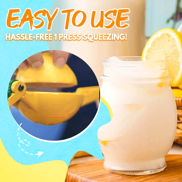 One Press Easy Lemon Squeezer