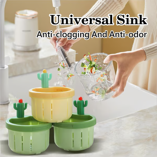 🌵2025 NEW🌵 AEXZR® Cactus Kitchen Sink Drain Strainer PRO