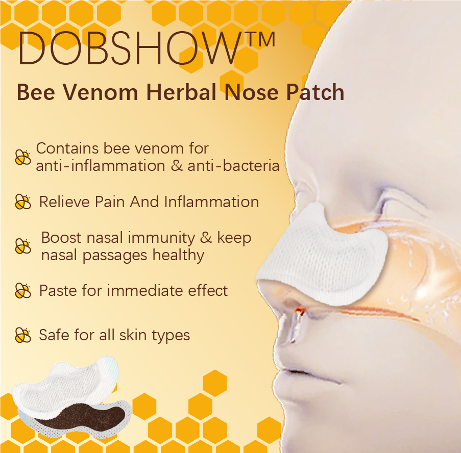 Dobshow™ Bee Venom Herbal Nose Patch