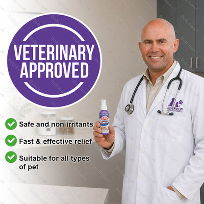 🔥𝙎𝙥𝙚𝙘𝙞𝙖𝙡 𝙋𝙧𝙤𝙢𝙤𝙩𝙞𝙤𝙣 | Healrize® PawBiome 3-in-1 Pet Oral Spray– Probiotic & Herbal Dental Care, Plaque Control & Fresh Breath for Dogs & Cats