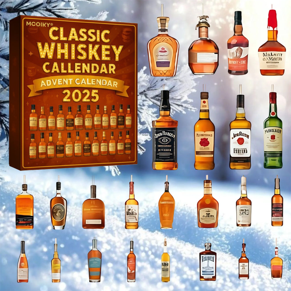 🔥 Last Day Deal 50% OFF 🔥MCOIKY® Whiskey Advent Calendar