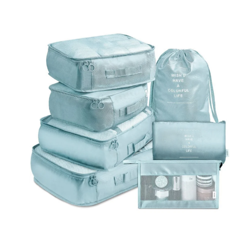 Dobshow® 7-Pieces Waterproof Travel Organizer Packing Set ✈️🧳