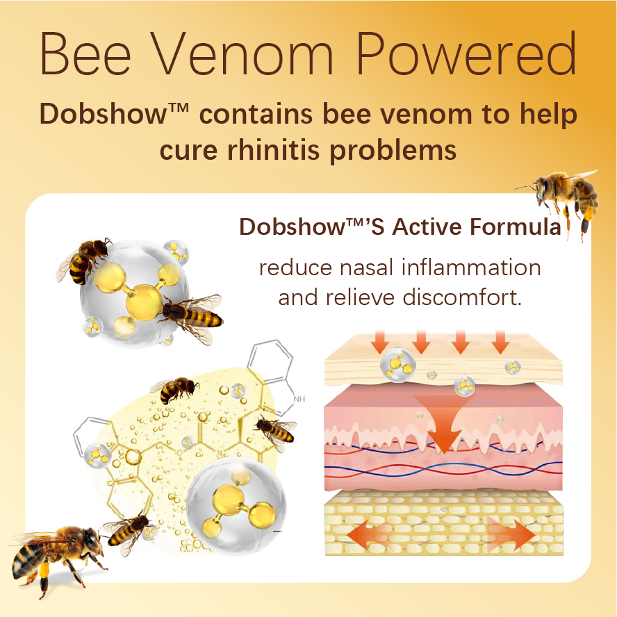 Dobshow™ Bee Venom Herbal Nose Patch