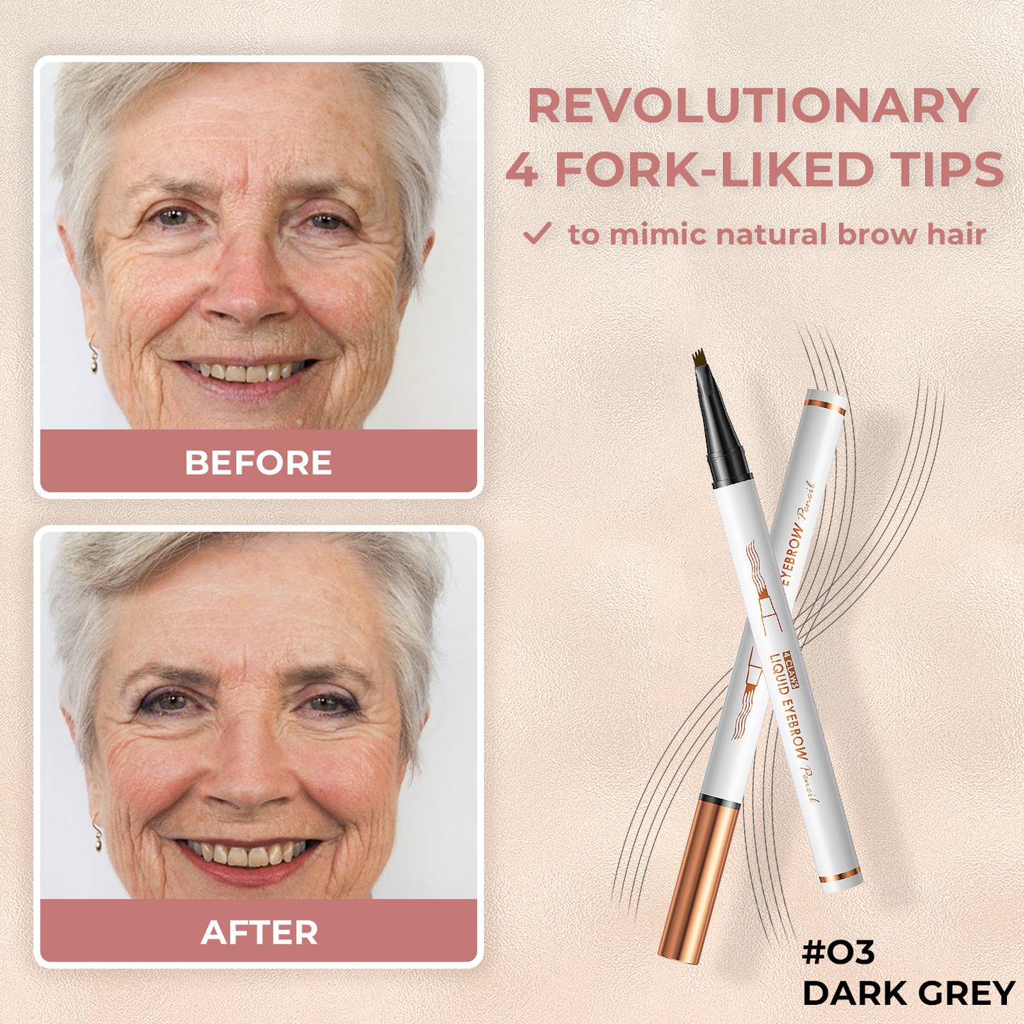 Dobshow® Patented Microblading Tattoo Eyebrow Ink Pen
