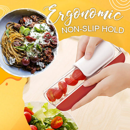 One Slide Quick Fruit Slicer