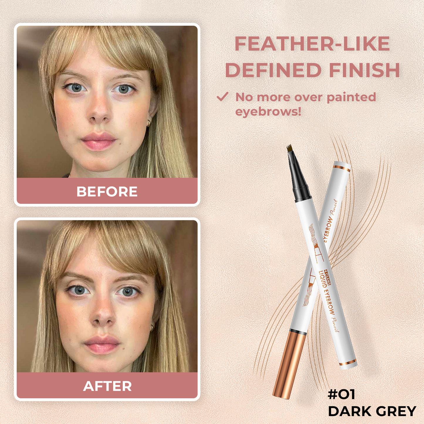 Dobshow® Patented Microblading Tattoo Eyebrow Ink Pen