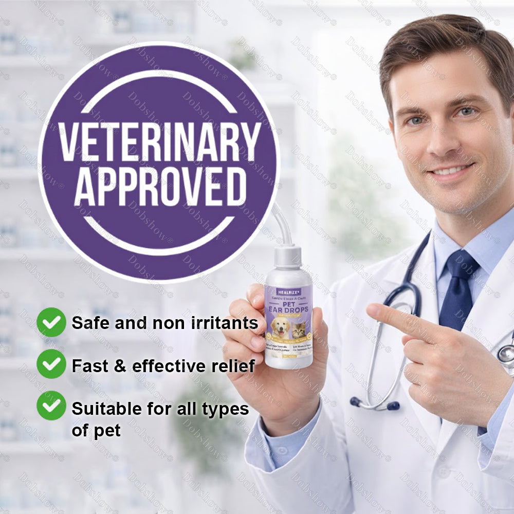 🔥 𝙉𝙚𝙬 𝙔𝙚𝙖𝙧 𝙎𝙖𝙡𝙚 | Healrize® Gentle Clean & Calm Pet Ear Drops