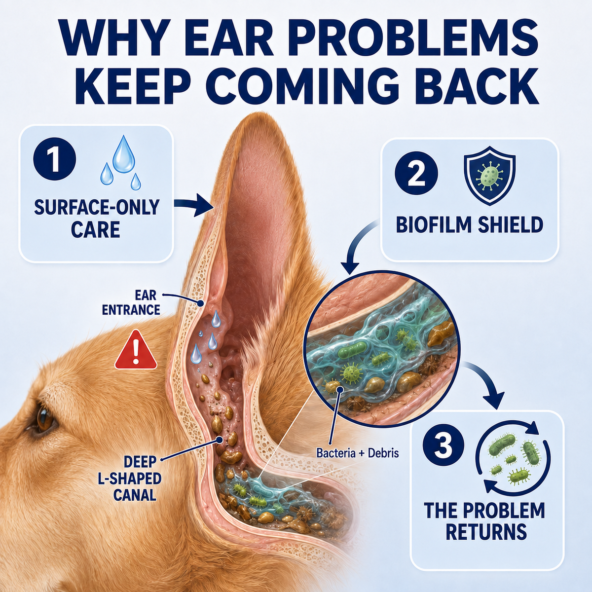 🐱🐕Healrize® 5-in-1 Ear Infection & Itch Relief Flush for Dogs & Cats