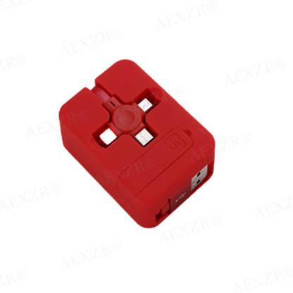 AEXZR® Three-in-One Charging Cable Roll