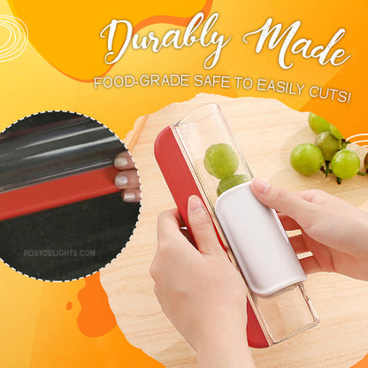 One Slide Quick Fruit Slicer