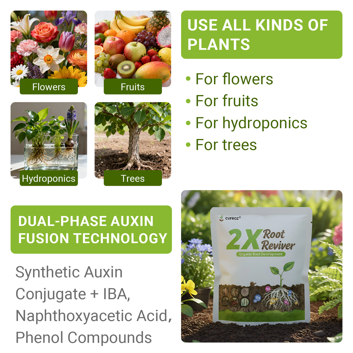 Cvreoz®2X Root Reviver