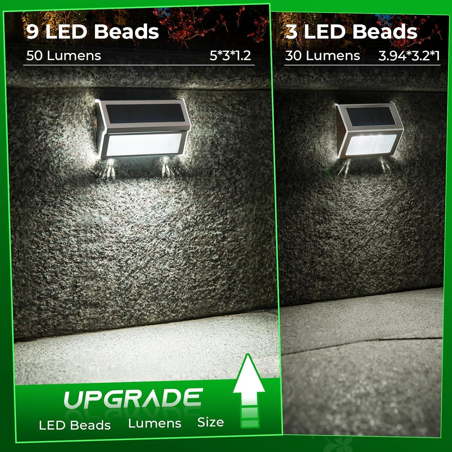 Solar Lights Outdoor for Deck