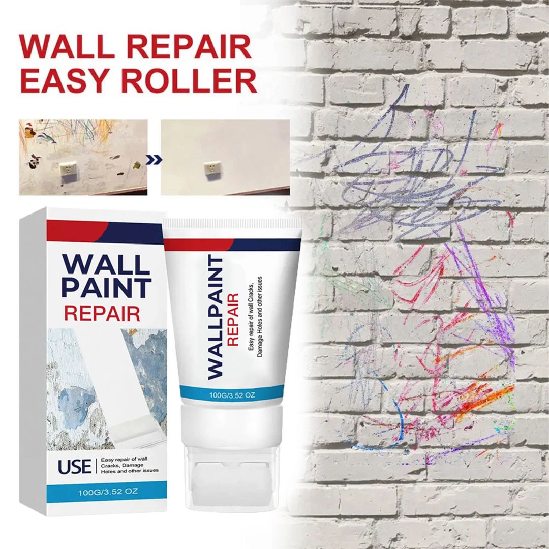 Nurbini® Wall Paint Repair with easy roller