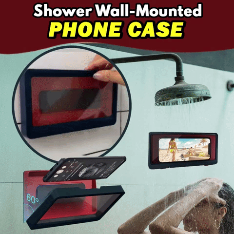 AEXZR® Shower Wall Mounted Phone Case