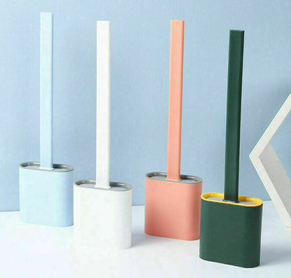 AEXZR® Silicone Toilet Brush and Holder Set