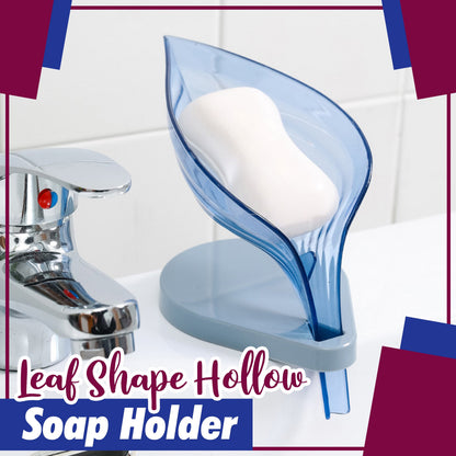 AEXZR® Leaf Shape Hollow Soap Holder