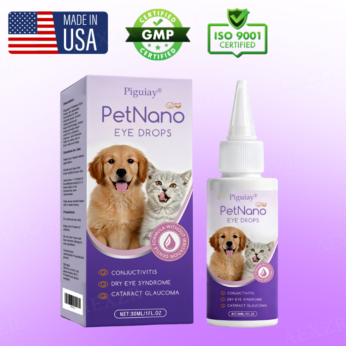 🔥 𝙁𝙇𝘼𝙎𝙃 𝙎𝘼𝙇𝙀 𝙀𝙉𝘿𝙄𝙉𝙂 𝙎𝙊𝙊𝙉| Piguiay® PetNano Eye Drops -𝗕𝗲𝗰𝗮𝘂𝘀𝗲 𝗧𝗵𝗲𝗶𝗿 𝗘𝘆𝗲𝘀 𝗠𝗮𝘁𝘁𝗲𝗿✨