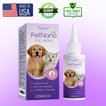 🔥 𝙁𝙇𝘼𝙎𝙃 𝙎𝘼𝙇𝙀 𝙀𝙉𝘿𝙄𝙉𝙂 𝙎𝙊𝙊𝙉| Piguiay® PetNano Eye Drops -𝗕𝗲𝗰𝗮𝘂𝘀𝗲 𝗧𝗵𝗲𝗶𝗿 𝗘𝘆𝗲𝘀 𝗠𝗮𝘁𝘁𝗲𝗿✨