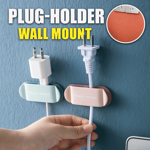 NOWORDUP® Plug-holder Wall Mount (4pcs)